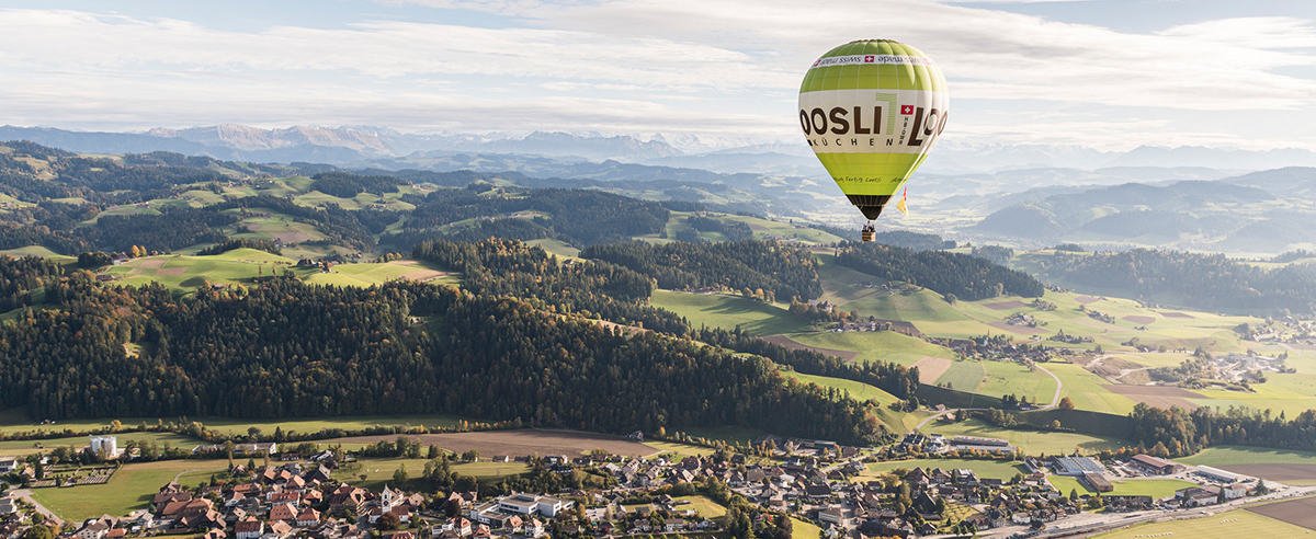 Begeisterung pur beim Ballonfahren