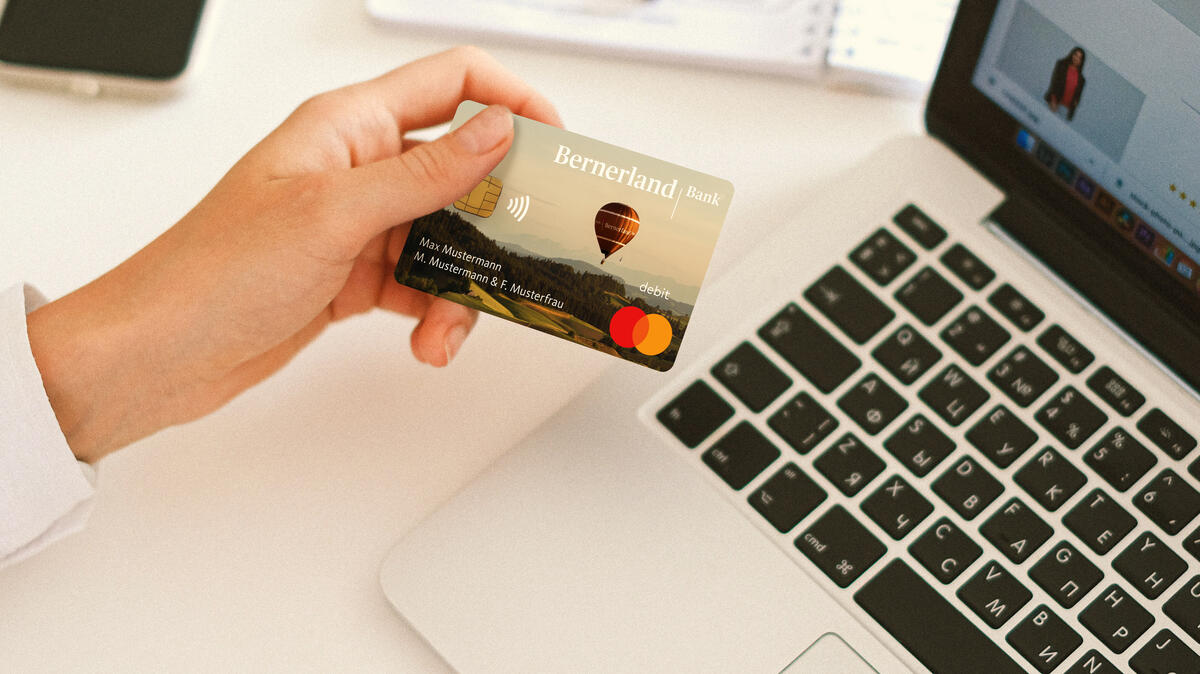 Sicher einkaufen mit der Debit Mastercard