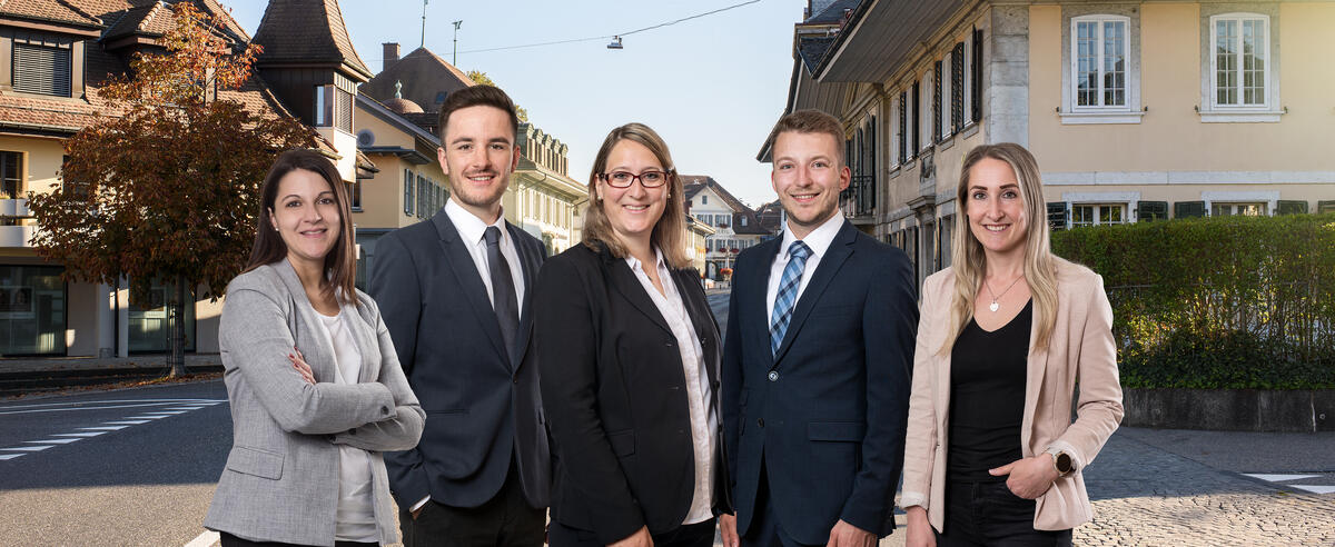 Bernerland Bank Team Herzogenbuchsee