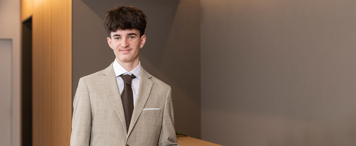 Nico Fankhauser, Lernender Bernerland Bank